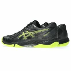 Asics Badmintonschoenen Voor Heren BLADE FF Zwart/veiligheidsgeel -SOLOGNAC shop badmintonschoenen voor heren blade ff zwartveiligheidsgeel 5