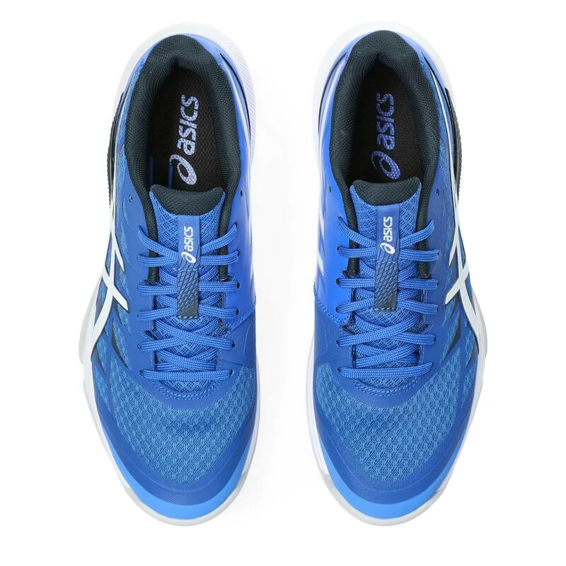 Asics Badmintonschoenen Voor Heren GEL-TACTIC 12 ILLUSION Blauw/wit 3 Asics Badmintonschoenen Voor Heren GEL-TACTIC 12 ILLUSION Blauw/wit - Afbeelding 3