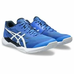 Asics Badmintonschoenen Voor Heren GEL-TACTIC 12 ILLUSION Blauw/wit 11 Asics Badmintonschoenen Voor Heren GEL-TACTIC 12 ILLUSION Blauw/wit -SOLOGNAC shop badmintonschoenen voor heren gel tactic 12 illusion blauwwit 4