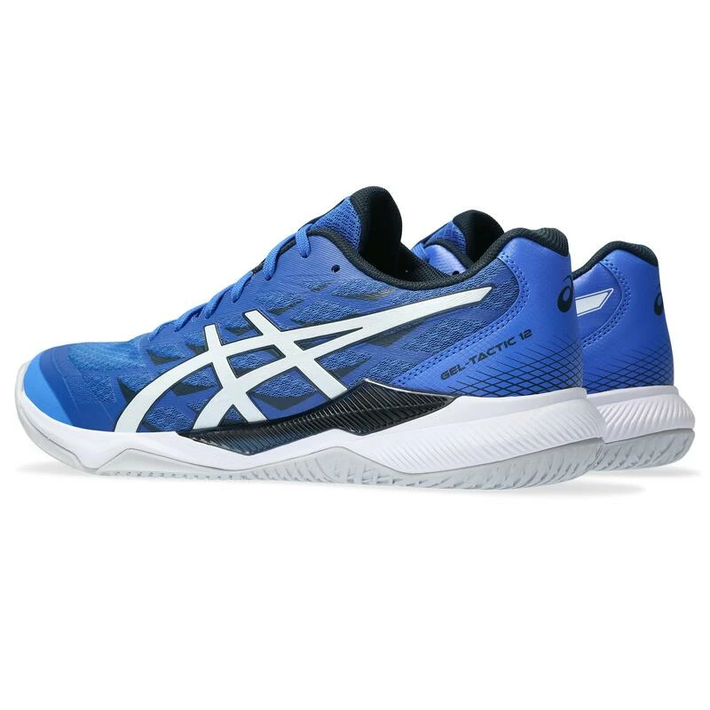 Asics Badmintonschoenen Voor Heren GEL-TACTIC 12 ILLUSION Blauw/wit 6 Asics Badmintonschoenen Voor Heren GEL-TACTIC 12 ILLUSION Blauw/wit - Afbeelding 6