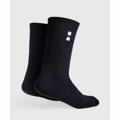 Nordicdots Club Tennis/Padel Sokken Heren Zwart 2 Paar