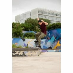 Oxelo Gevulkaniseerde Skateschoenen Voor Volwassenen Vulca 500 II -SOLOGNAC shop gevulkaniseerde skateschoenen volwassenen vulca 500 ii zwart wit 18