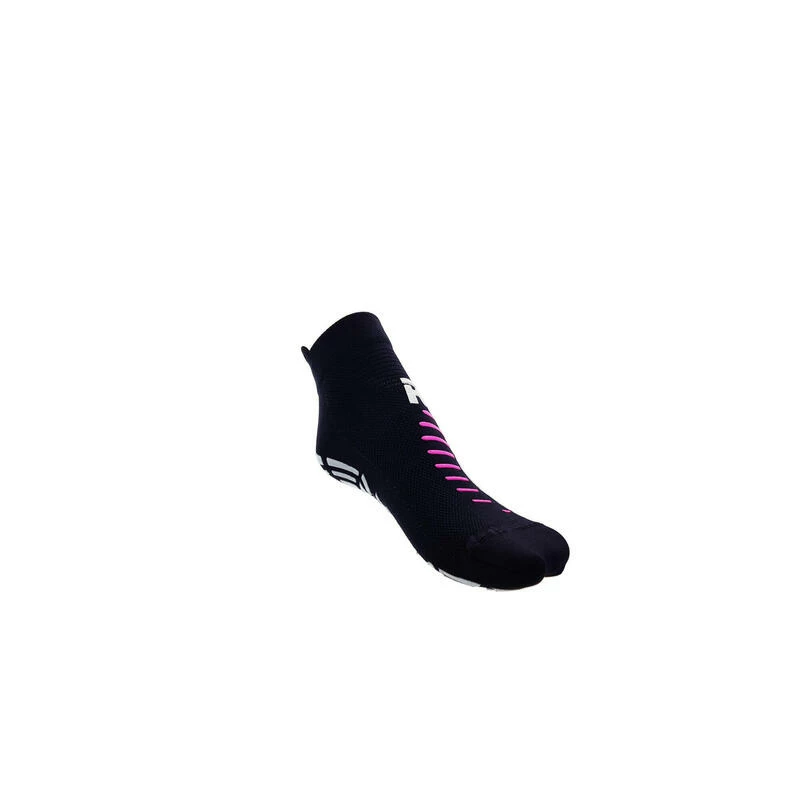 R-EVENGE Gymsokken Wellness Voor Volwassenen Fitness Antislip Zwart Fuchsia 2 R-EVENGE Gymsokken Wellness Voor Volwassenen Fitness Antislip Zwart Fuchsia - Afbeelding 2