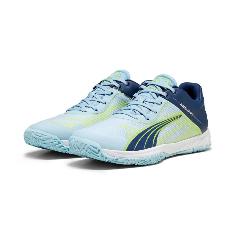 Puma Handbalschoenen Voor Heren ACCELERATE TURBO Blauw Lichtblauw 3 Puma Handbalschoenen Voor Heren ACCELERATE TURBO Blauw Lichtblauw - Afbeelding 3