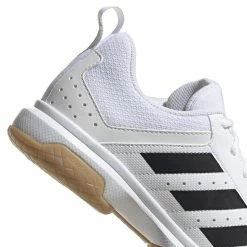 ADIDAS Handbalschoenen Voor Heren/dames LIGRA Wit -SOLOGNAC shop handbalschoenen voor herendames ligra wit 3