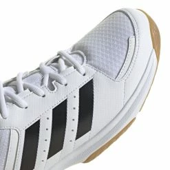 ADIDAS Handbalschoenen Voor Heren/dames LIGRA Wit -SOLOGNAC shop handbalschoenen voor herendames ligra wit 5