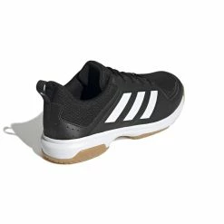 ADIDAS Handbalschoenen Voor Heren/dames LIGRA Zwart -SOLOGNAC shop handbalschoenen voor herendames ligra zwart 6