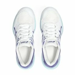 Asics Handbalschoenen Voor Volwassenen GEL-TASK 3 Wit Blauw -SOLOGNAC shop handbalschoenen voor volwassenen gel task 3 wit blauw 2