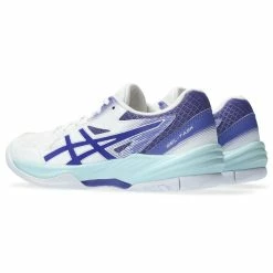 Asics Handbalschoenen Voor Volwassenen GEL-TASK 3 Wit Blauw -SOLOGNAC shop handbalschoenen voor volwassenen gel task 3 wit blauw 4