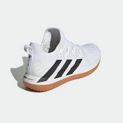 ADIDAS Handbalschoenen Voor Volwassenen Stabil Next Gen Wit Zwart Blauw -SOLOGNAC shop handbalschoenen voor volwassenen stabil next gen wit zwart blauw 7