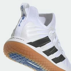 ADIDAS Handbalschoenen Voor Volwassenen Stabil Next Gen Wit Zwart Blauw -SOLOGNAC shop handbalschoenen voor volwassenen stabil next gen wit zwart blauw 8