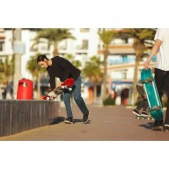 Oxelo Lage Skateschoenen (cupsole) Voor Volwassenen Crush 500 -SOLOGNAC shop lage skateschoenen cupsoles voor volwassenen crush 500 zwartbordeaux 14