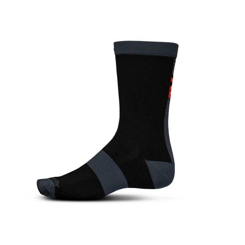 Ride Concepts Mullet Merino Sokken - Zwart/Rood 1 Ride Concepts Mullet Merino Sokken - Zwart/Rood