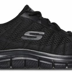 Skechers Schoenen Track - Moulton Zwart - 232081-BBK -SOLOGNAC shop schoenen track moulton zwart 232081 bbk 4