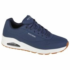 Skechers Schoenen Uno - Stand On Air Blauw - 52458-NVY