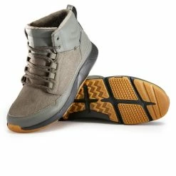 Newfeel Sneakers Voor Wandelen In De Stad Actiwalk Warm Waterproof -SOLOGNAC shop sneakers voor wandelen in de stad actiwalk warm waterproof kaki 7