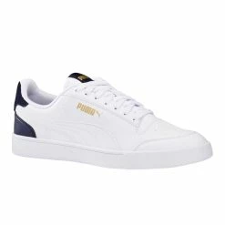 Puma Sneakers Voor Wandelen In De Stad Heren Shuffle Wit / Blauw