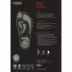 R-EVENGE Sokken Pilates 1 Vinger Voor Volwassenen Voor Gym Antislip Zwart Or -SOLOGNAC shop sokken pilates 1 vinger voor volwassenen voor gym antislip zwart or 4