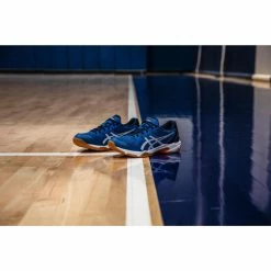 Asics Sportschoenen Badminton Squash Zaalsporten Heren Gel-Rocket 10 Blauw Wit 23 Asics Sportschoenen Badminton Squash Zaalsporten Heren Gel-Rocket 10 Blauw Wit -SOLOGNAC shop sportschoenen badminton squash zaalsporten heren gel rocket 10 blauw wit 11