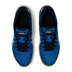 Asics Sportschoenen Badminton Squash Zaalsporten Heren Gel-Rocket 10 Blauw Wit 19 Asics Sportschoenen Badminton Squash Zaalsporten Heren Gel-Rocket 10 Blauw Wit -SOLOGNAC shop sportschoenen badminton squash zaalsporten heren gel rocket 10 blauw wit 7