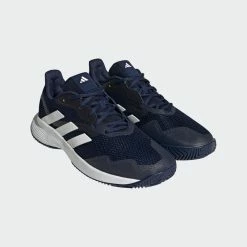 ADIDAS Tennisschoenen Voor Heren CourtJam Control Multicourt Blauw -SOLOGNAC shop tennisschoenen voor heren courtjam control multicourt blauw 2