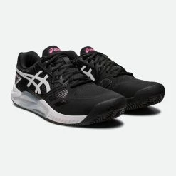 Asics TENNISSCHOENEN VOOR HEREN GEL CHALLENGER 13 GRAVEL ZWART/WIT 12 Asics TENNISSCHOENEN VOOR HEREN GEL CHALLENGER 13 GRAVEL ZWART/WIT -SOLOGNAC shop tennisschoenen voor heren gel challenger 13 gravel zwartwit 3