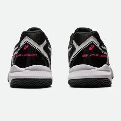 Asics TENNISSCHOENEN VOOR HEREN GEL CHALLENGER 13 GRAVEL ZWART/WIT 15 Asics TENNISSCHOENEN VOOR HEREN GEL CHALLENGER 13 GRAVEL ZWART/WIT -SOLOGNAC shop tennisschoenen voor heren gel challenger 13 gravel zwartwit 6