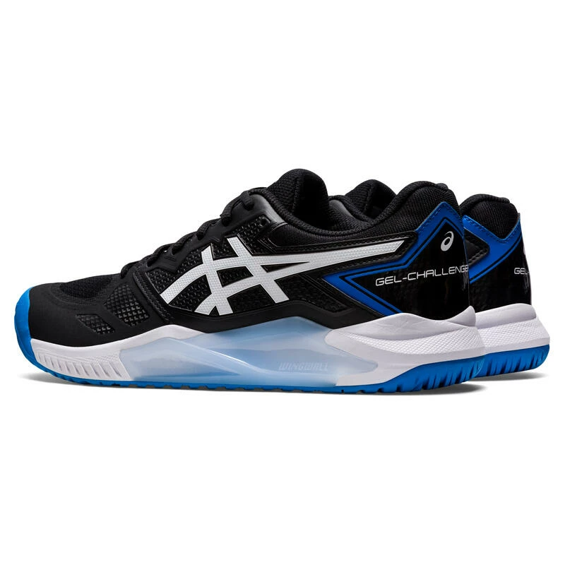 Asics Tennisschoenen Voor Heren Gel Challenger 13 Multicourt Zwart Wit Blauw 5 Asics Tennisschoenen Voor Heren Gel Challenger 13 Multicourt Zwart Wit Blauw - Afbeelding 5