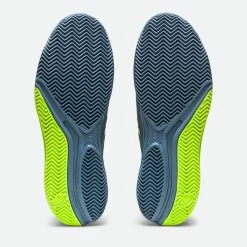 Asics Tennisschoenen Voor Heren Gel-Resolution 9 Gravel Grijs Groen 12 Asics Tennisschoenen Voor Heren Gel-Resolution 9 Gravel Grijs Groen -SOLOGNAC shop tennisschoenen voor heren gel resolution 9 gravel grijs groen 3