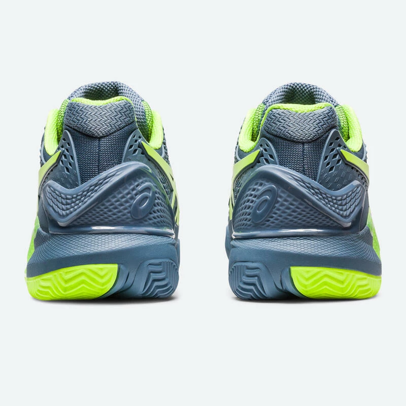 Asics Tennisschoenen Voor Heren Gel-Resolution 9 Gravel Grijs Groen 9 Asics Tennisschoenen Voor Heren Gel-Resolution 9 Gravel Grijs Groen - Afbeelding 9