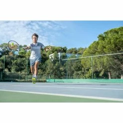 Asics Tennisschoenen Voor Heren Gel Solution Speed FF 2 Multicourt Grijs/groen -SOLOGNAC shop tennisschoenen voor heren gel solution speed ff 2 multicourt grijsgroen 11