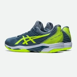 Asics Tennisschoenen Voor Heren Gel Solution Speed FF 2 Multicourt Grijs/groen -SOLOGNAC shop tennisschoenen voor heren gel solution speed ff 2 multicourt grijsgroen 7