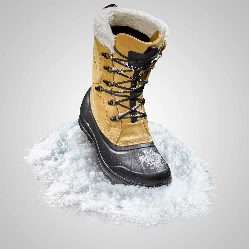 Quechua Warme Waterdichte Snowboots Heren SH500 U-WARM Leer 8 Quechua Warme Waterdichte Snowboots Heren SH500 U-WARM Leer - Afbeelding 8