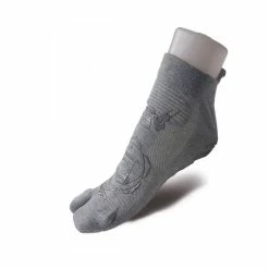 R-EVENGE Yogasokken 1 Vinger Volwassenen Voor Gym Antislip Grijs